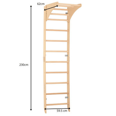 Sprossenwand SPR C PURE 230 cm – weitere Produktansicht 2 – RINAGYM
