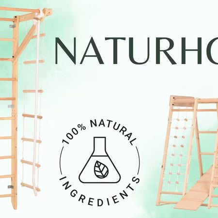 Sprossenwand Naturholz für Zuhause | RINAGYM