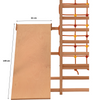 Rutschbrett & Hühnerleiter 145 cm – weitere Produktansicht 2 – RINAGYM