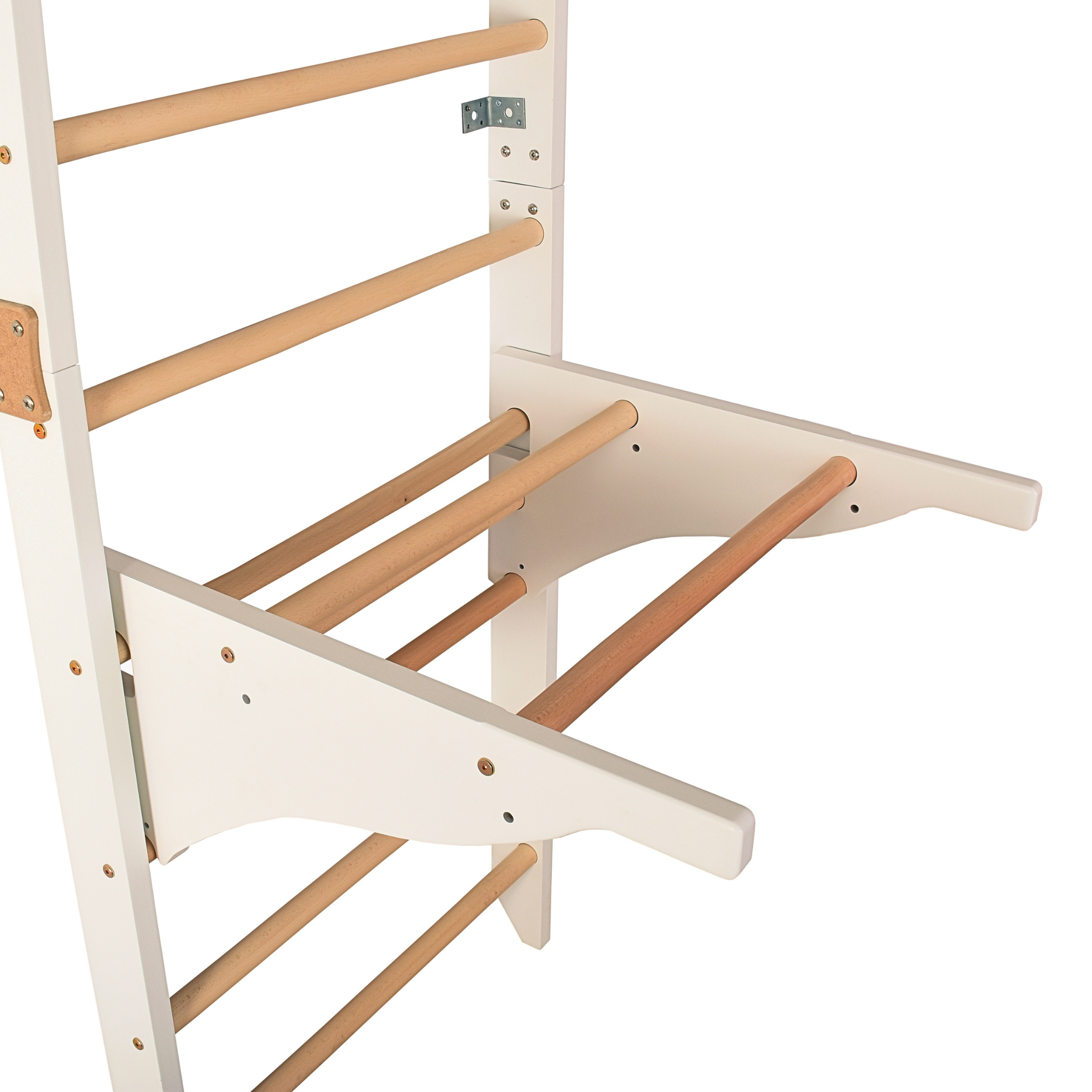 Klimmzugstange mit Dip-Barren für Sprossenwand – Yarnwood – RINAGYM