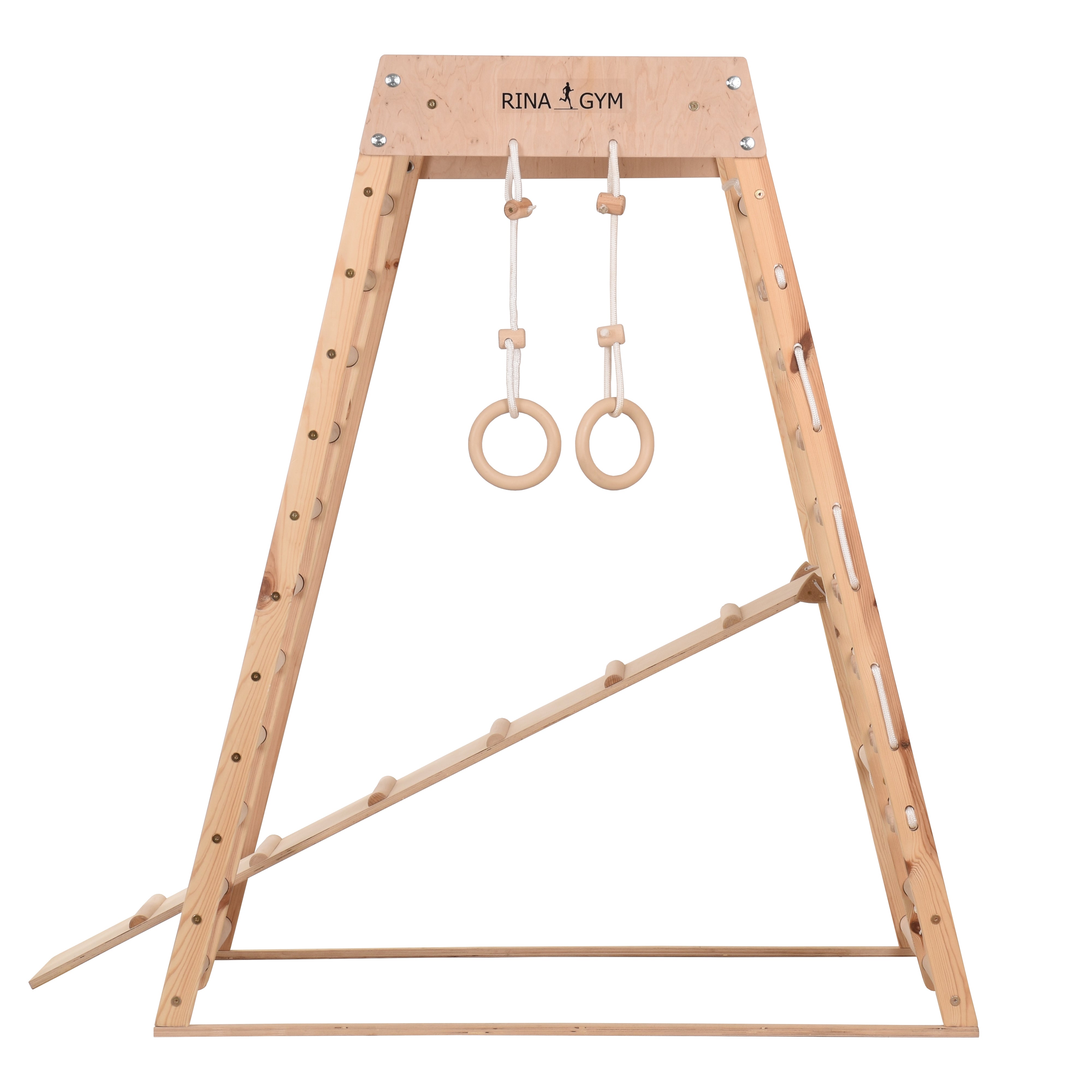 Indoor-Klettergerüst aus Holz 145 cm – weitere Produktansicht 12 – RINAGYM