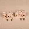 Seilverbinder aus Holz 13 mm – 12 Stück – RINAGYM