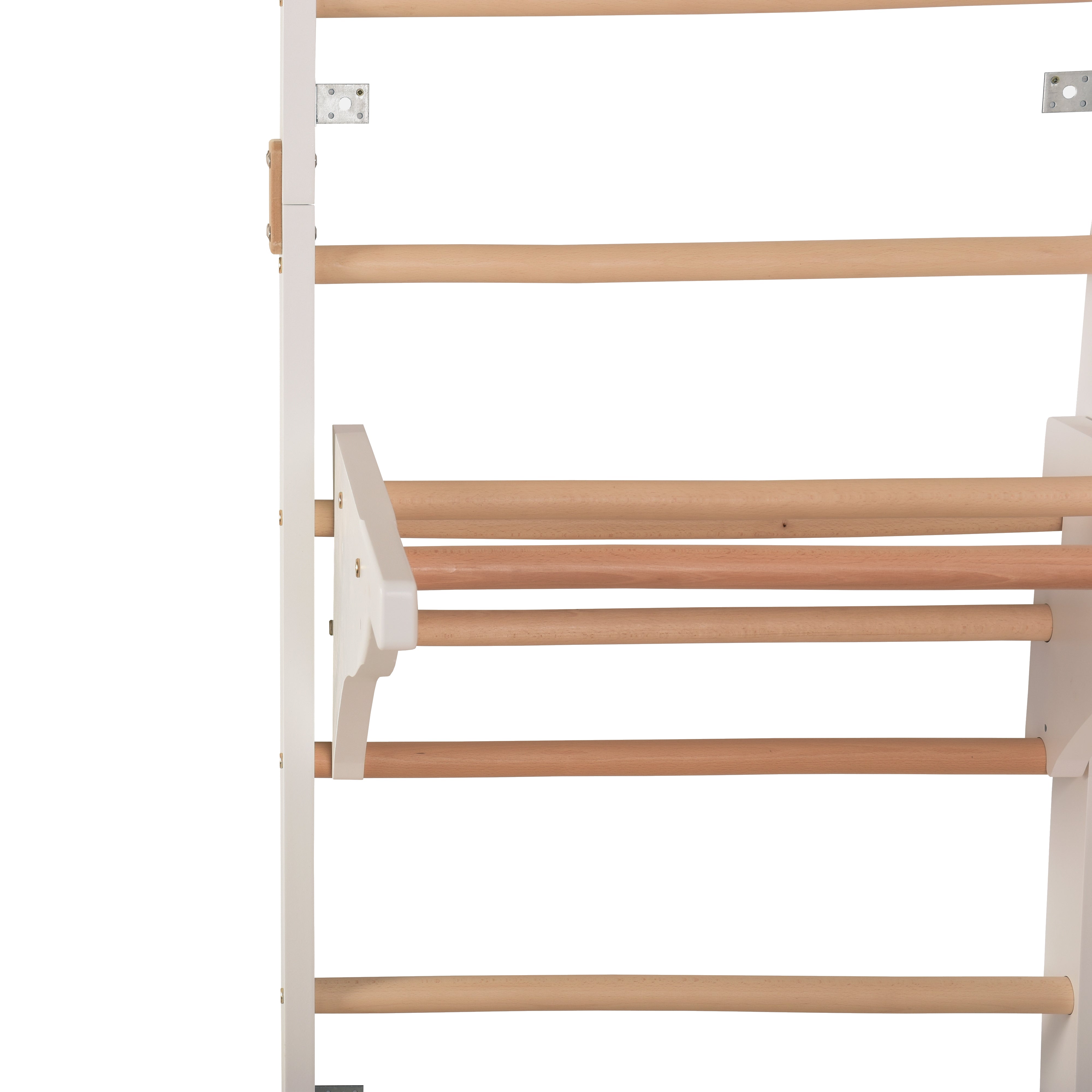 Klimmzugstange mit Dip-Barren für Sprossenwand – Yarnwood – weitere Produktansicht 6 – RINAGYM