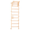 Sprossenwand Eco Pine mit Klimmzugstange – weitere Produktansicht 7 – RINAGYM
