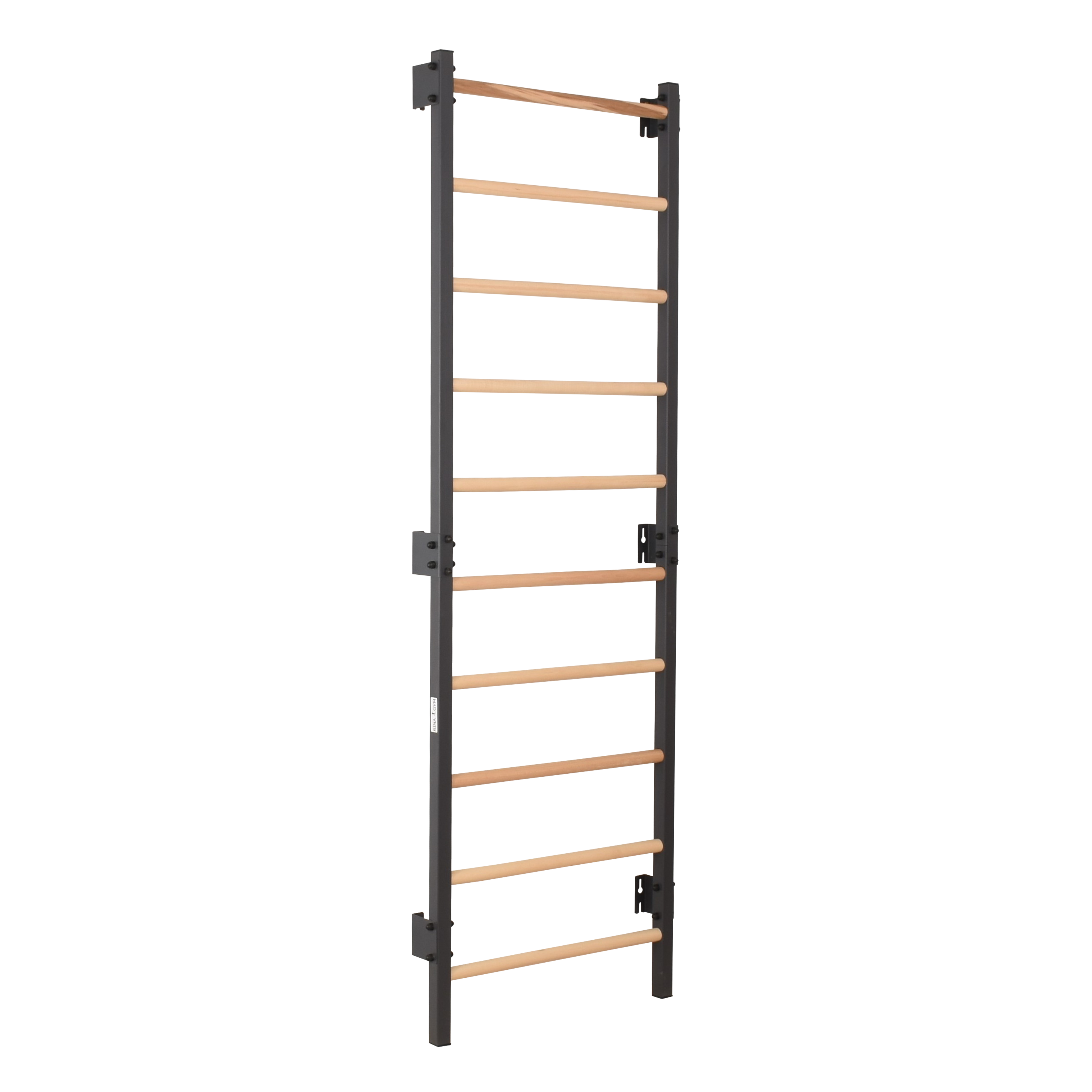 Sprossenwand STEEL 1 Graphit – Stahl & Buchenholz – weitere Produktansicht 12 – RINAGYM
