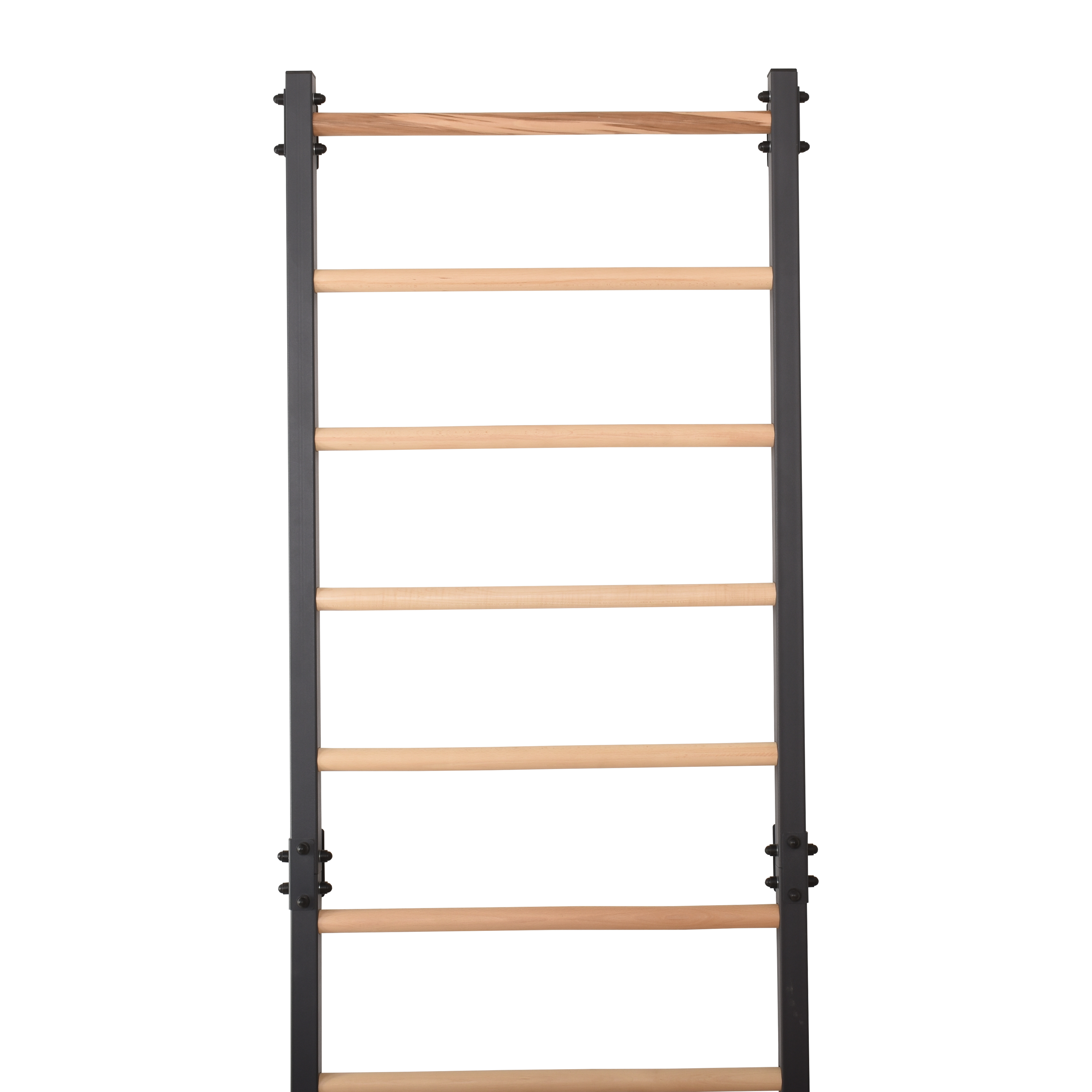 Sprossenwand STEEL 1 Graphit – Stahl & Buchenholz – weitere Produktansicht 17 – RINAGYM
