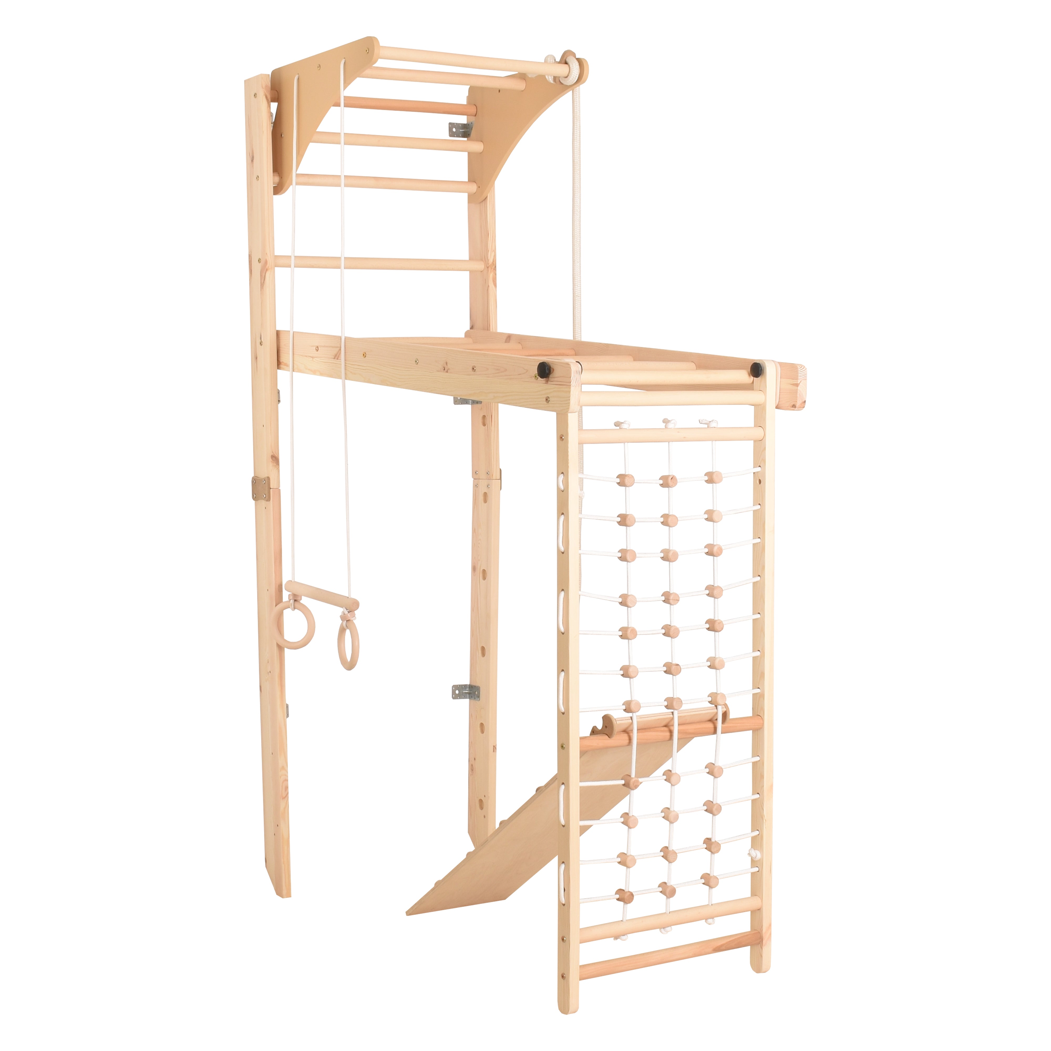 Indoor-Klettergerüst aus Holz 230 cm – weitere Produktansicht 3 – RINAGYM