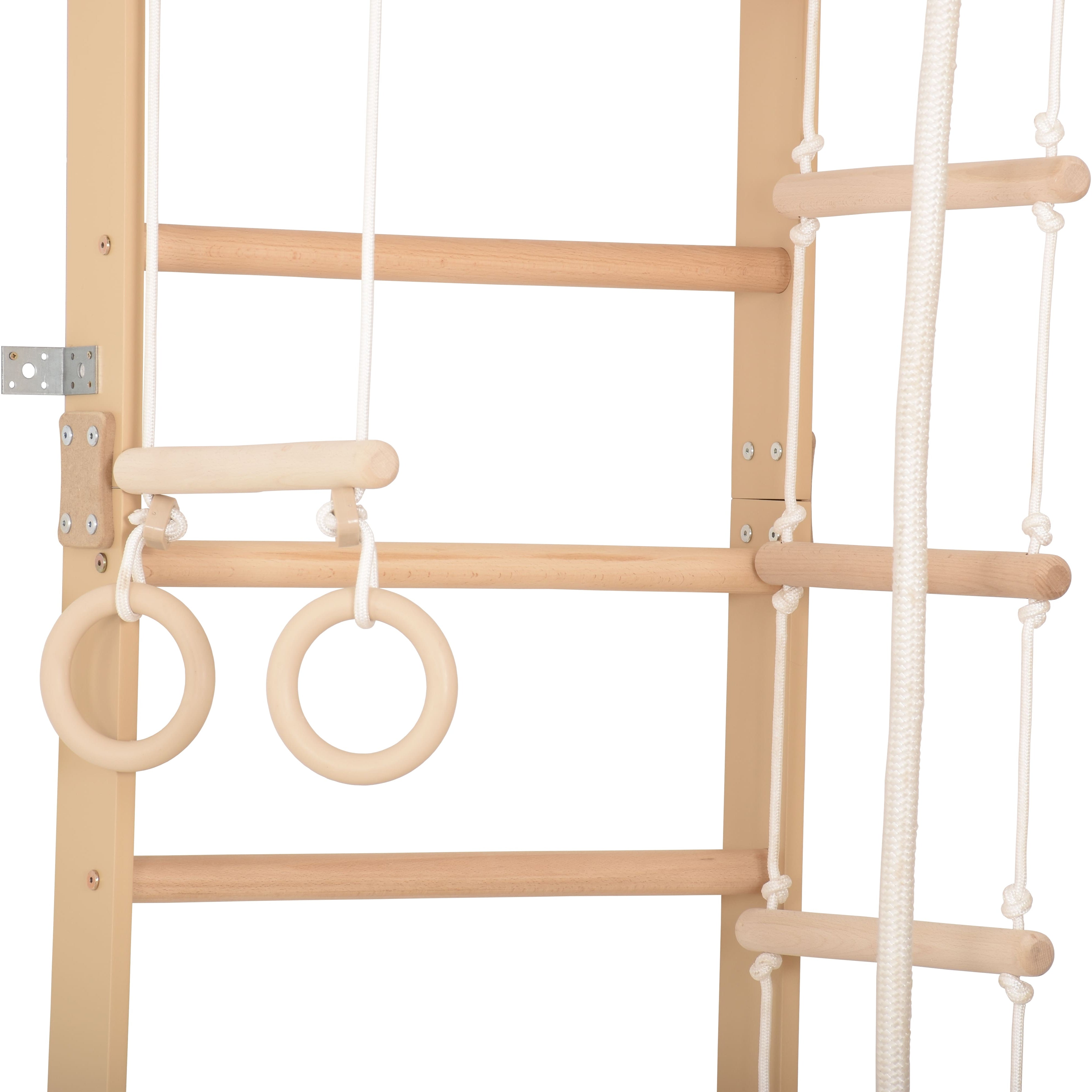 Sprossenwand SPR B mit Klimmzugstange 230 cm – weitere Produktansicht 4 – RINAGYM