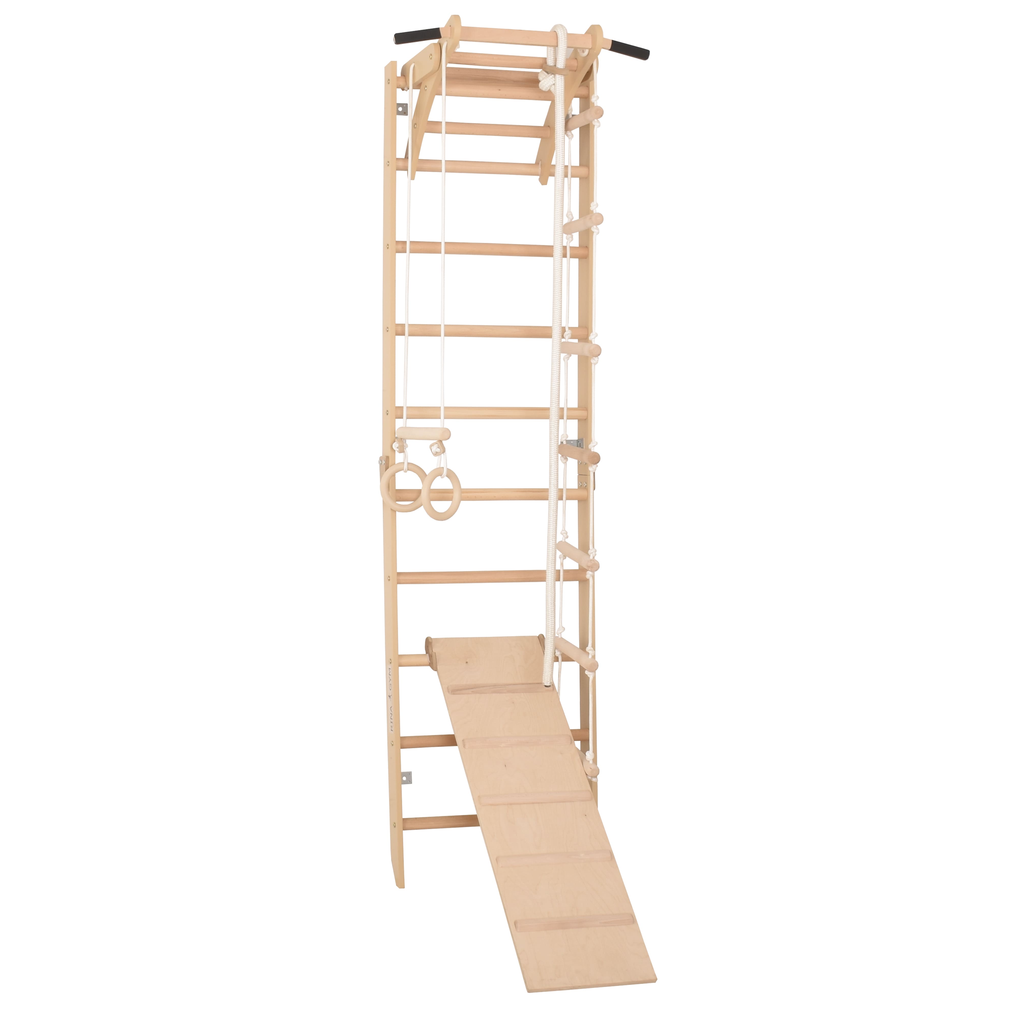 Sprossenwand SPR A mit Rutschbrett 230 cm – weitere Produktansicht 6 – RINAGYM