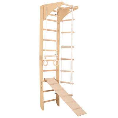 Sprossenwand SPR C mit Rutschbrett 230 cm – RINAGYM