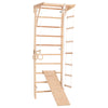 Sprossenwand Kinder 3 aus Holz mit Rutschbrett – weitere Produktansicht 5 – RINAGYM