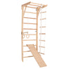Sprossenwand Kinder 3 aus Holz mit Rutschbrett – weitere Produktansicht 6 – RINAGYM