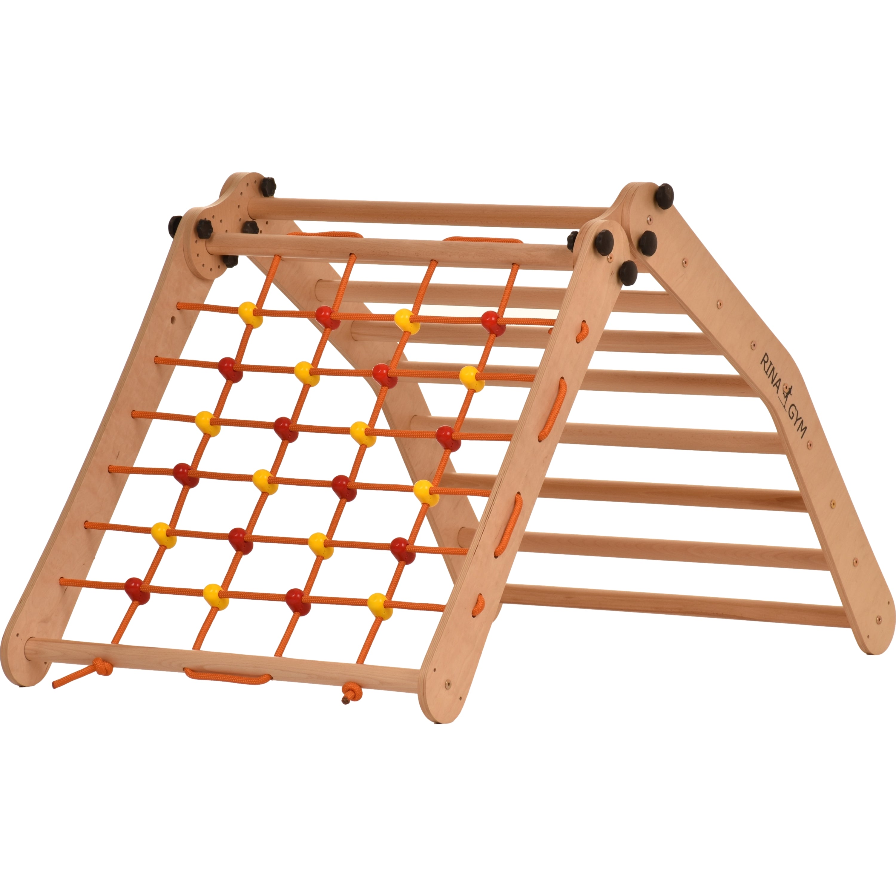 Kletterdreieck mit Kletternetz – Indoor 9g7s – RINAGYM