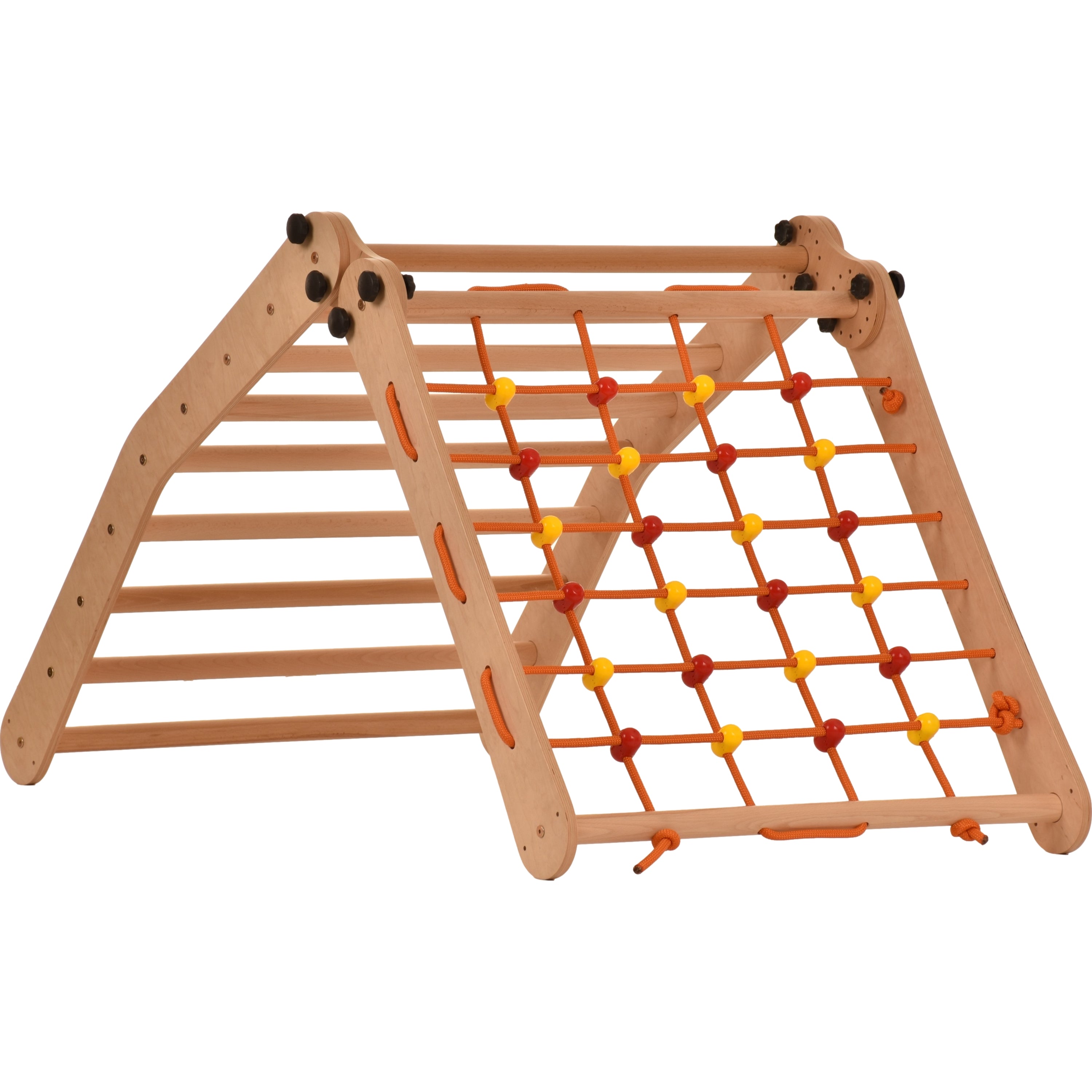 Kletterdreieck mit Kletternetz – Indoor 9g7s – weitere Produktansicht 3 – RINAGYM