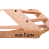 Kletterdreieck mit Rutsche Natur 80 cm – weitere Produktansicht 10 – RINAGYM