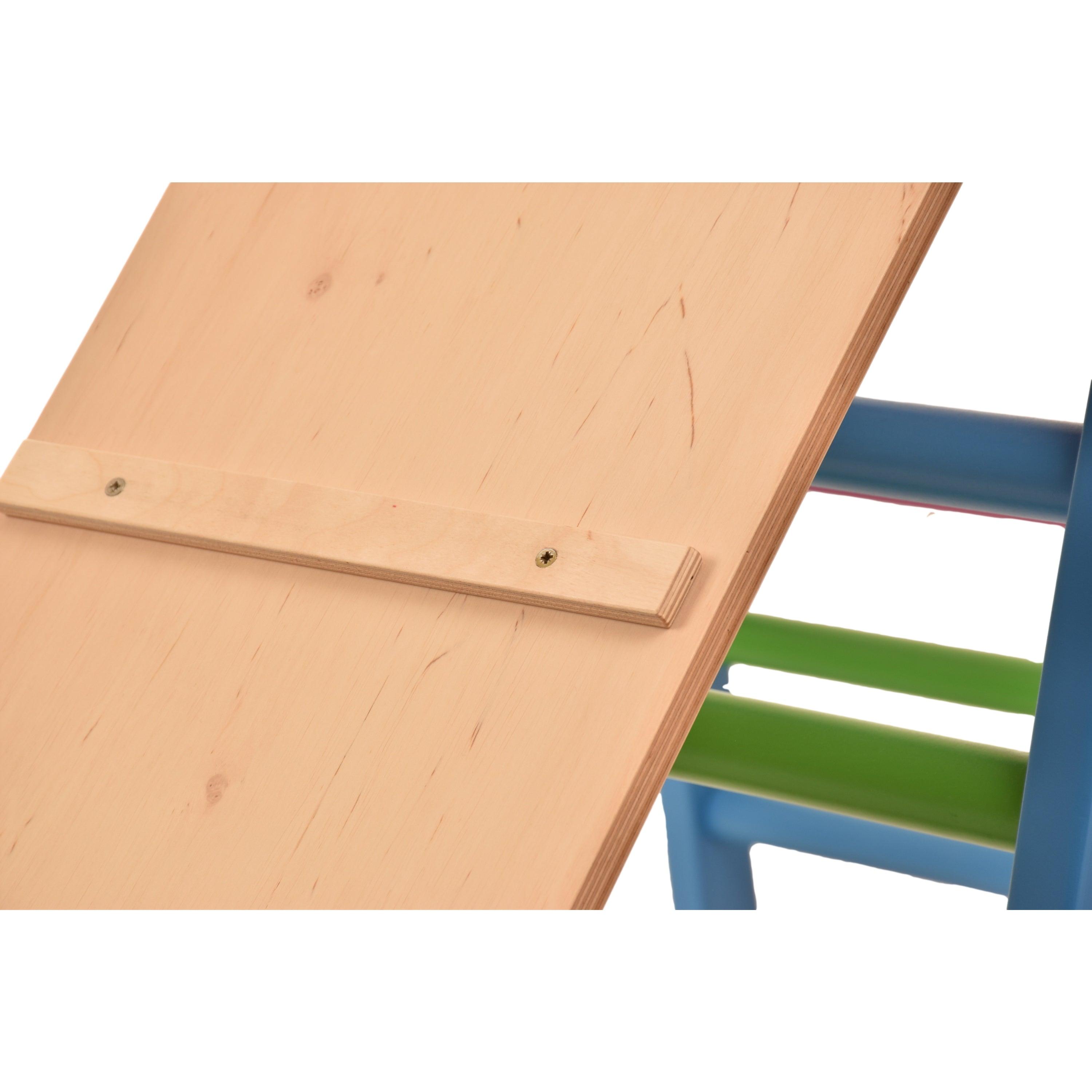 Rutschbrett & Hühnerleiter 115 cm – weitere Produktansicht 3 – RINAGYM