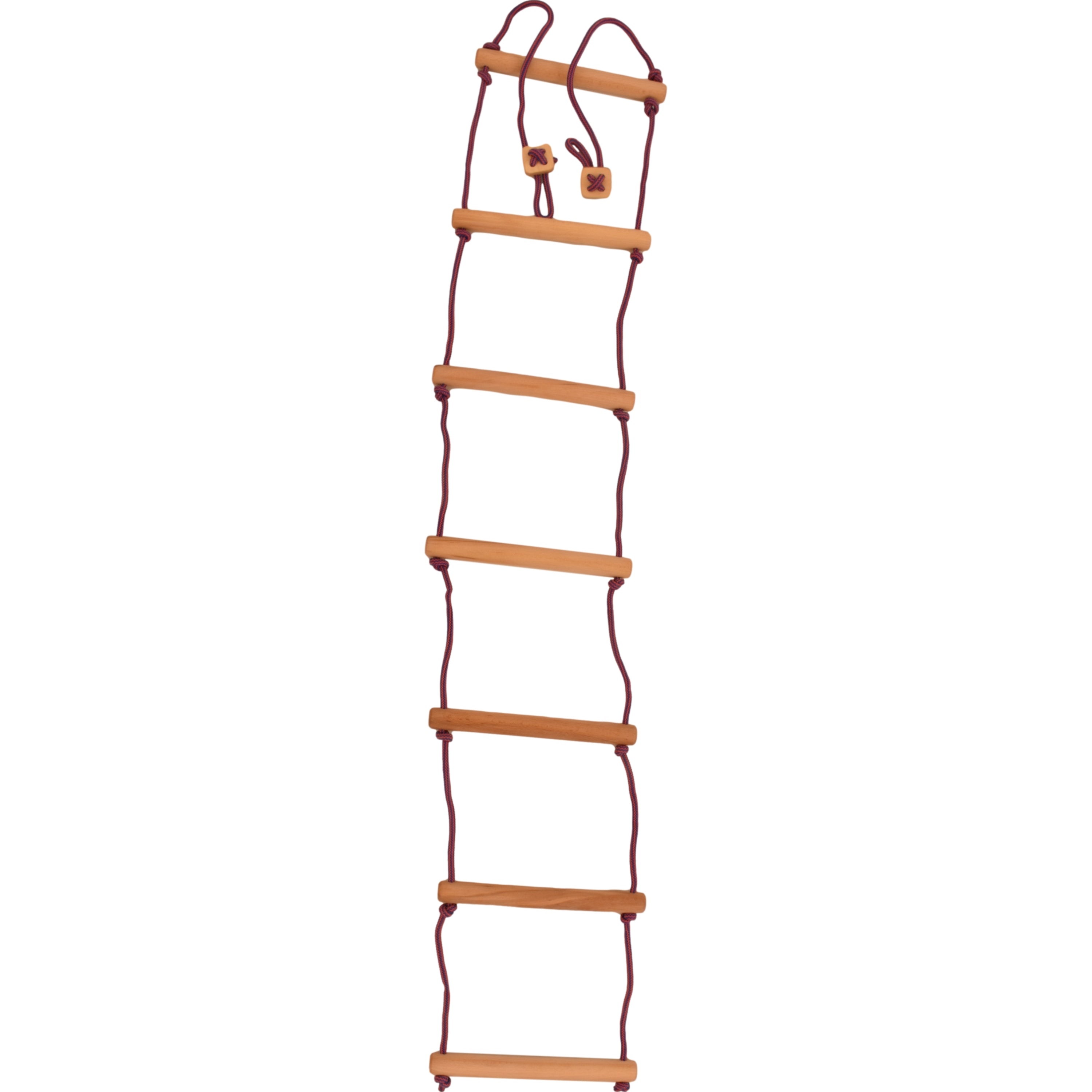 Kletterseilleiter aus Holz 240 cm – RINAGYM